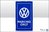 Geschirrtuch in Blau VW PARKING ONLY 100% Baumwolle